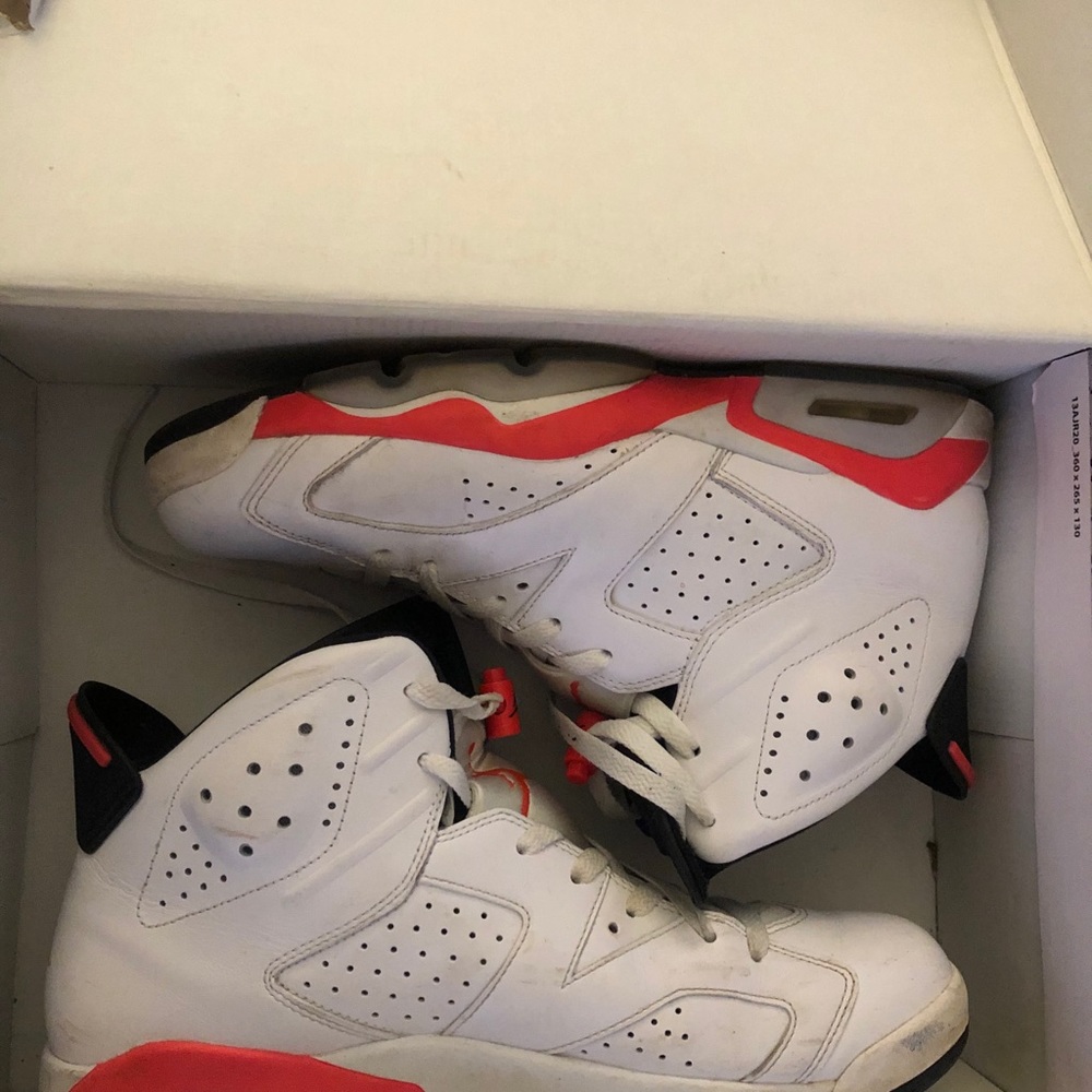 Air Jordan 6 Retro Infrared White size 11